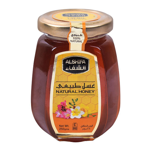 http://atiyasfreshfarm.com/storage/photos/1/Products/Grocery/Alshifa Natural Honey 250gm.png